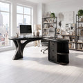 Organic Office Desk Executive Desk Writing Desk With Three Drawers For Executive Office