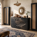 Minimalist Contour Dresser Table For Guest Bedroom