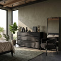 Contemporary Ripple Nursery Dresser For Baby Room