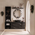 Mid Century Christmas Floating Vanity Urban Apartment