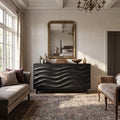 Organic Layered Bedroom Dresser For Cozy Interior