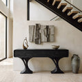 Contemporary Sculptural Drawer Console Table For Living Room