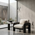 Modern Chunky Frame Armchair For Cozy Living Room