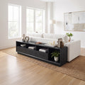 Minimalist Long Console Table For Contemporary Entryway