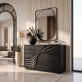 Contemporary Flowing Dresser Drawer For Bedroom Interior