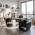 Refined Executive Desk Office Desk Computer Desk With Drawers For Home Office