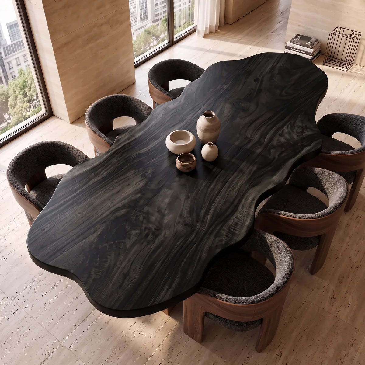 Handcrafted Table Top 8 Seater Dining Room