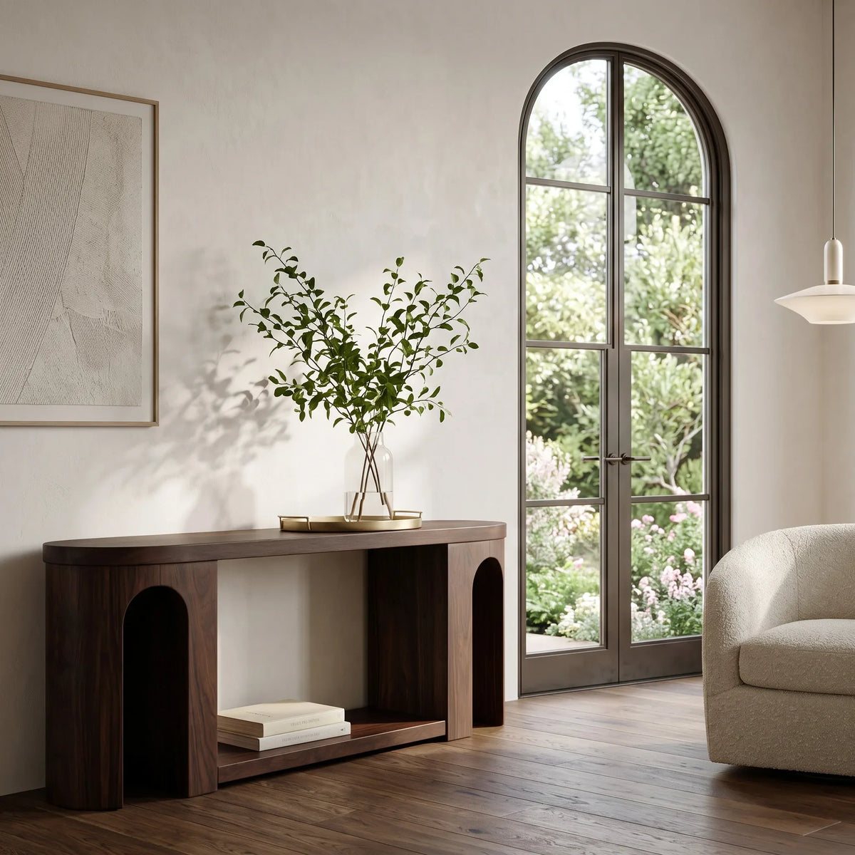 Modern Table Behind Sofa For Living Room