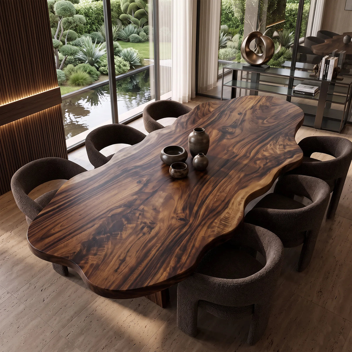 Handcrafted Table Top 8 Seater Dining Room