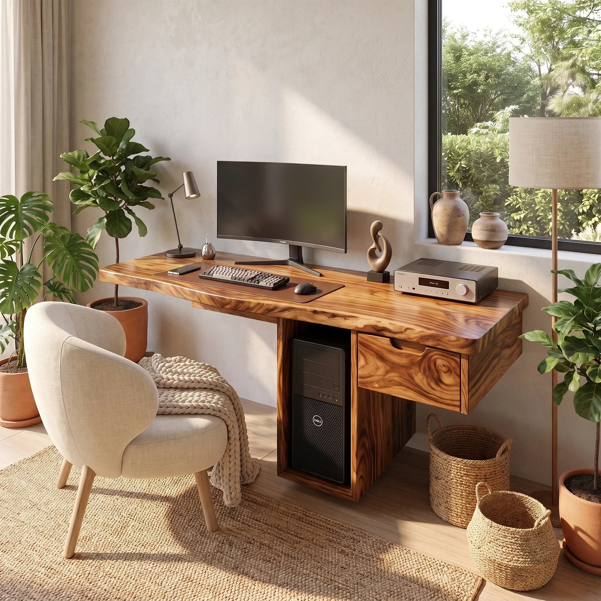 Practical Computer Desk Office Desk Home Office Desk With Drawer For Home Office