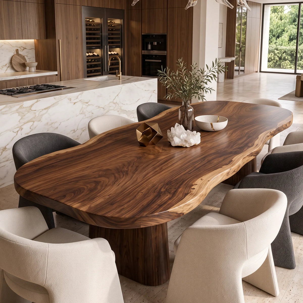 Organic Table Top 6 Seater Dining Room