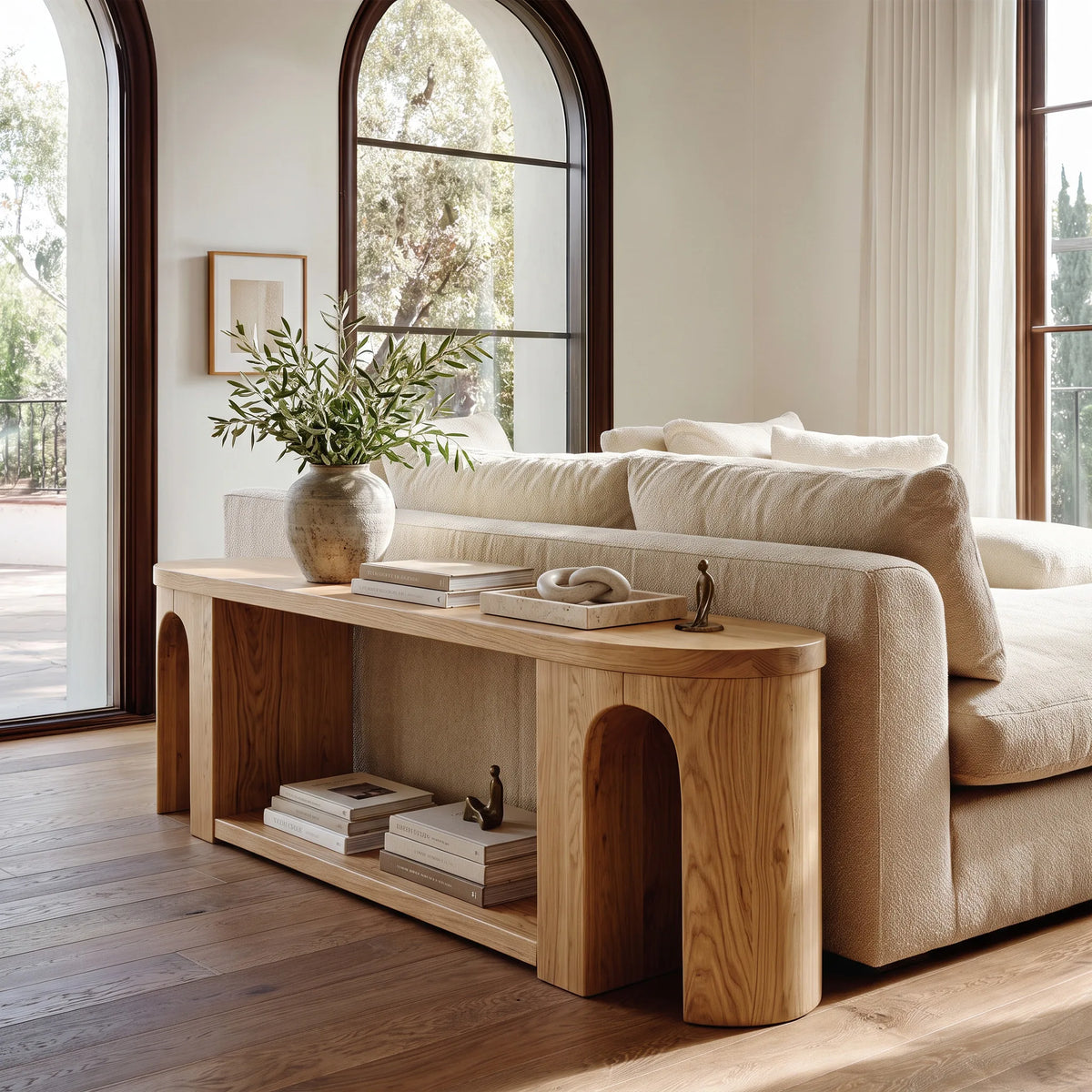 Modern Table Behind Sofa For Living Room