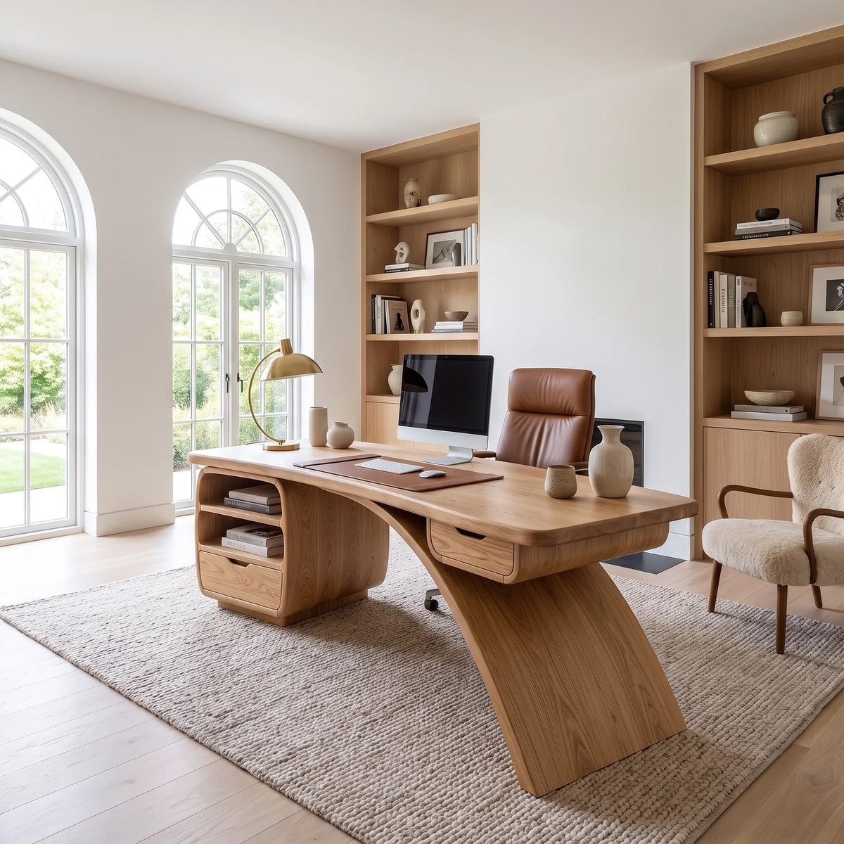 Classic Executive Desk Executive Office Desk Office Desk With Storage Drawers For Study Room