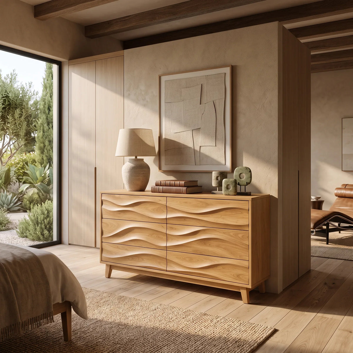 Modern Flow Chest Dresser For Spacious Bedroom