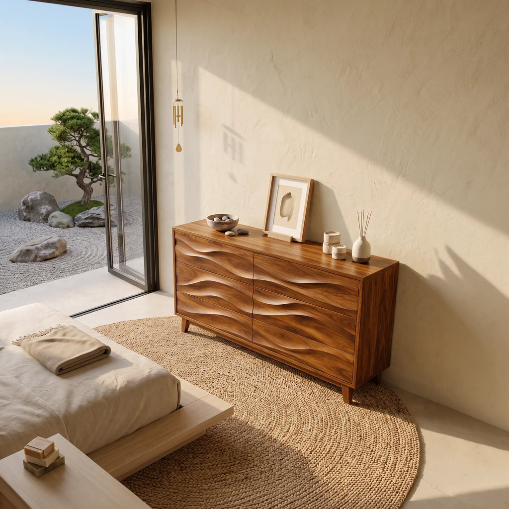 Modern Flow Chest Dresser For Spacious Bedroom