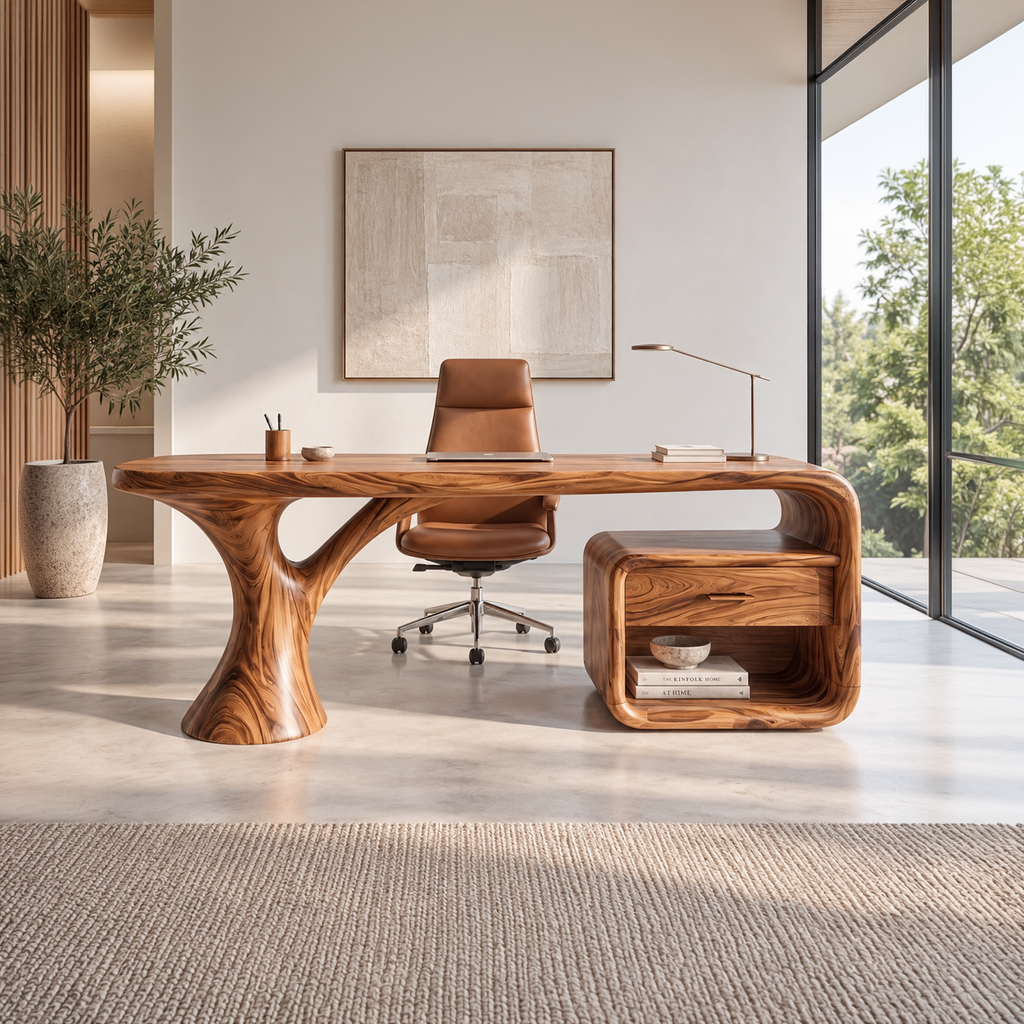 Peaceful Computer Desk Home Office Desk Office Desk Floating Drawer For Home Office