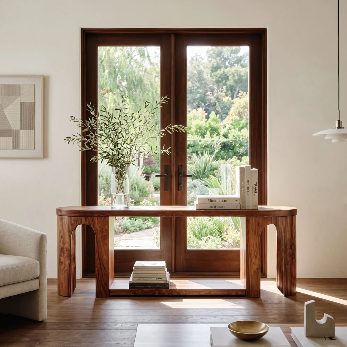 Modern Table Behind Sofa For Living Room