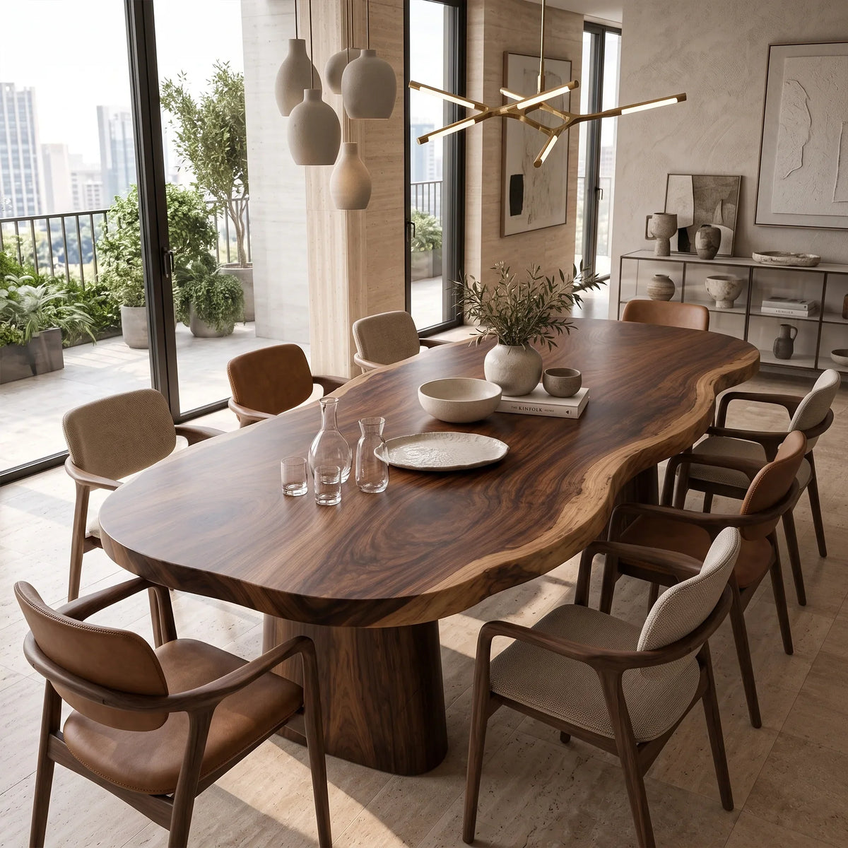 Organic Table Top 6 Seater Dining Room